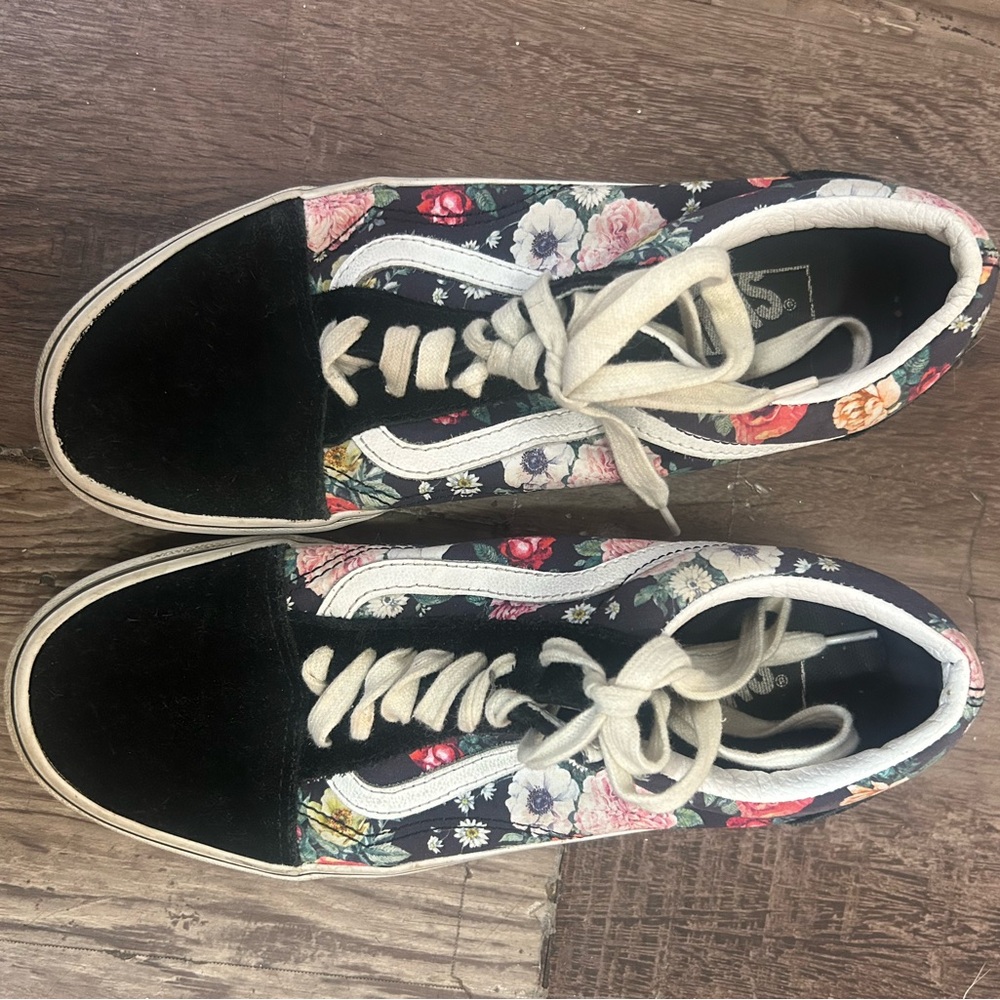 Floral Canvas Women's Sneakers